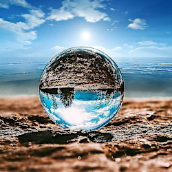 30-80 mm Dekorativa bollar 80 mm Klart glas Kristallkula Helande sfär Utomhus Människor Inga människor Koncept Rekvisita Presenter till kvinnor Konstgjord kristall