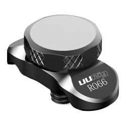 Uurig R066 Universal 1/4 tums skruv Mikrofon Kabelhållare Lås Metallklämma Kamerabur Kabelklämma för 3 mm-6 mm kablar i diameter