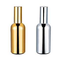 Sprayflaska av glas och plast för barbruk