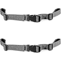 Ryggsäck Bröstrem Justerbar ryggsäck Bröstbälte Bröstbälte med spänne (paket med 2)