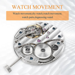 Mekanisk handlindning 6497 St36 Watch Movement P29 44mm watch i rostfritt stål Case 6497 Movem