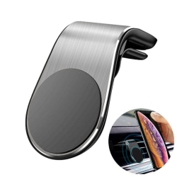 Magnetisk Mobilhållare Till Bil Universal - Silver