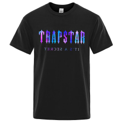 Trapstar London Nebula Men Andas Streetwear sommarskjorta Black M