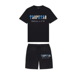 Trapstar Harajuku toppar för män färg T-shirt+strandshorts Set XXXL