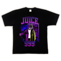 Juice Wrld T-shirt Retro Hip-hop lös T-shirt med rund hals M