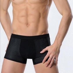 ICE Silk boxershorts, 3-pack. (Små i storlek) Black XXXL
