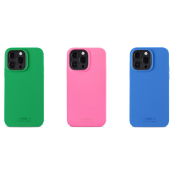 Holdit Mobilskal Silikon iPhone 13 Pro Bright Pink