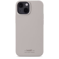 Holdit Silikone Cover til iPhone 13 Taupe