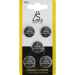 Knappcell batteri Lithium CR2032 5-pack