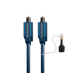 Opto-cable set, 1 m - optical digital cable