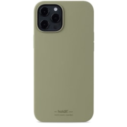 Silicone Case iPhone 12 Pro Max Khaki Green