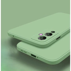 OnePlus 9 mikrofiber silikonskal Ljusgrön