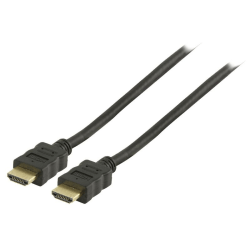 HDMI Kabel 2m Guldpläterad PS3 PS4 PS5 Xbox WiiU Switch