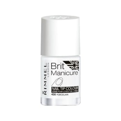 Rimmel Brit Manicure Nail Tip  Colour 12ml - 430 Porcelain
