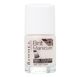 Rimmel Brit Manicure Nail Colour Ivory Tower12ml