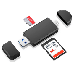 SD-kortläsare USB C USB