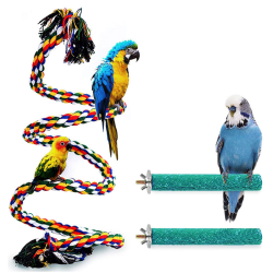 Fågel papegoja sittpinnar, fågel abborre Stand Plattform Tass