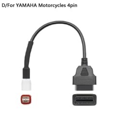 6Pin till OBD2 diagnostisk adapterkabel för ktm motorcykelprogra
