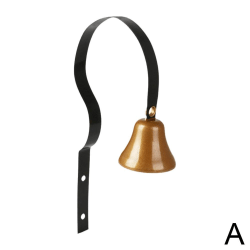Traditionell dörrklocka Butik Keeper Door Alert Bell Retail Vintage black One-size
