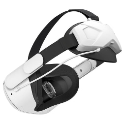 Oculus Meta/quest 2 Head Strap med batteripaket, justerbar Elite Strap 5000 mah Snabbladdning Förläng 3 timmar i Vr speltid, Quest 2 Head Elite Strap A