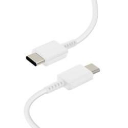 Kabel USB-C till USB-C 60W Laddning och synkronisering 1m Original Samsung White