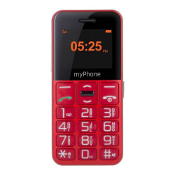 Seniortelefon myPhone Halo Enkelt gränssnitt Enkelt Bekväm röd SOS-knapp