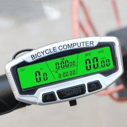 Cykeldator med skärmbelysning