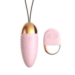 Fjärrstyrda äggvibratorer för kvinna G Spot massager Sexleksaker för kvinnor Klitorisstimulator Stark vibration Vattentät vuxenprodukter Orgasm Pink