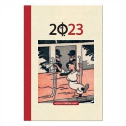 Tintin - Kalender, bok, 9cm x 16cm 2023 multifärg