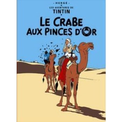 Poster - Tintin Le Crabe aux Pinces d'Or -Krabban med guldklorna multifärg