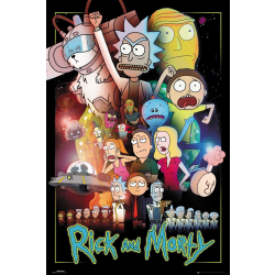 Rick and Morty - Star Wars multifärg