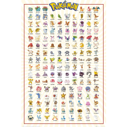 Pokemon - Kanto 151 multifärg