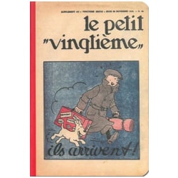 Tintin - Anteckningsbok - Petit Vingtième Ils arrivent! multifärg