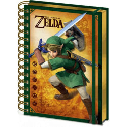 Anteckningsbok - The Legend Of Zelda (Link) 3D multifärg