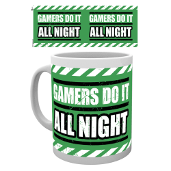 Gamers do it all night - Mugg multifärg