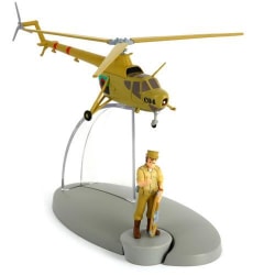 Tintin -The San Theodoros army helicopter  (Tintin hos gerillan) multifärg