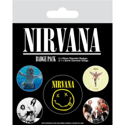 Badge Pack - Nirvana (Iconic) multifärg