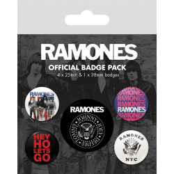 Badge Pack THE RAMONES multifärg