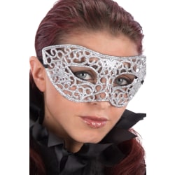 Ansiktsmask - Mask with silver glitter multifärg
