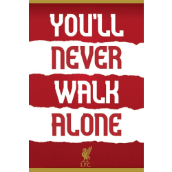 Liverpool FC - You'll Never Walk Alone multifärg