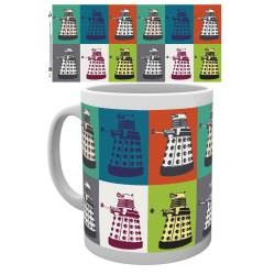 Doctor Who - Dalek Pop Art - Mugg multifärg