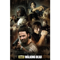 The Walking Dead -  Collage multifärg