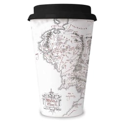The Lord of the Rings Middle Earth Map - Travel Mug multifärg