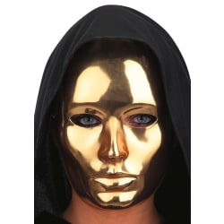Ansiktsmask - Gold Metallic face - Eyes wide Shut multifärg