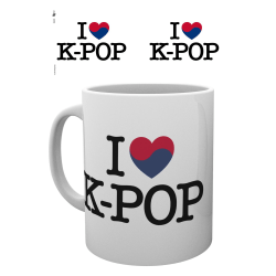 K-POP - Heart KPop - Mugg multifärg