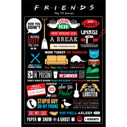 Friends (Infographic) multifärg