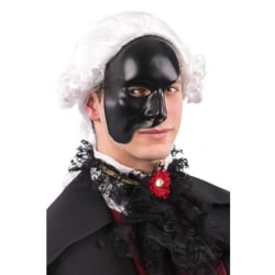 Ansiktsmask - Half face black Phantom of the opera mask multifärg