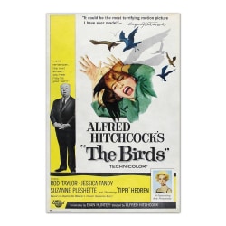 The Birds - Fåglarna - Alfred Hitchcock multifärg
