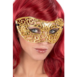 Ansiktsmask - Mask in ornament gold multifärg