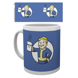 Fallout - Vault Boy Holding Mug - Mugg multifärg